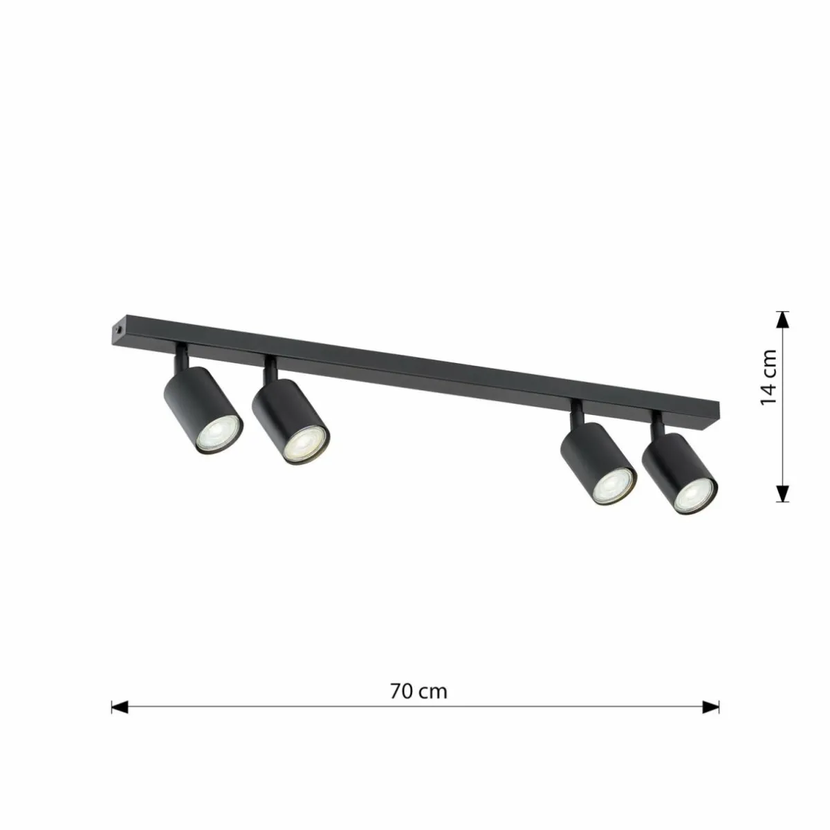 plafonnier_flash_noir__lampes_mtal_1.webp Cheap EMIBIG LIGHTING Plafonnier Flash, noir, 4 lampes, métal