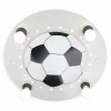 Clearance Elobra Plafonnier Football, 4 lampes, argenté-blanc