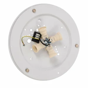Hot TK Lighting Plafonnier Harmony, noir, Jute Natur, Ø 50 cm
