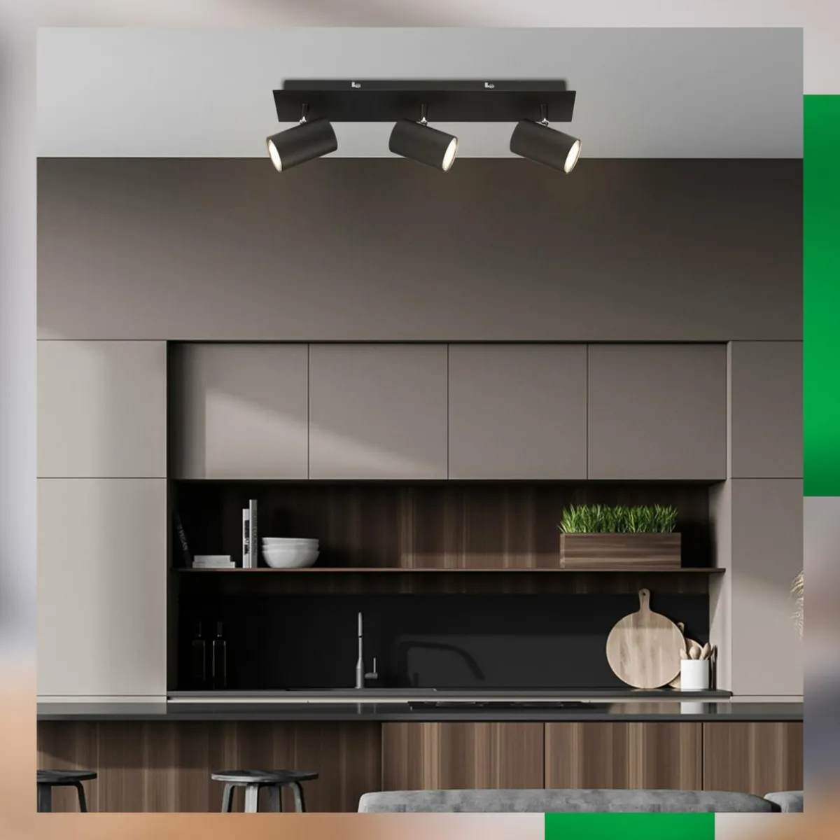 plafonnier_isil_a_noir__lampes_mtal_orientable_0.webp Discount Briloner Plafonnier Isil A, noir, 3 lampes, métal, orientable