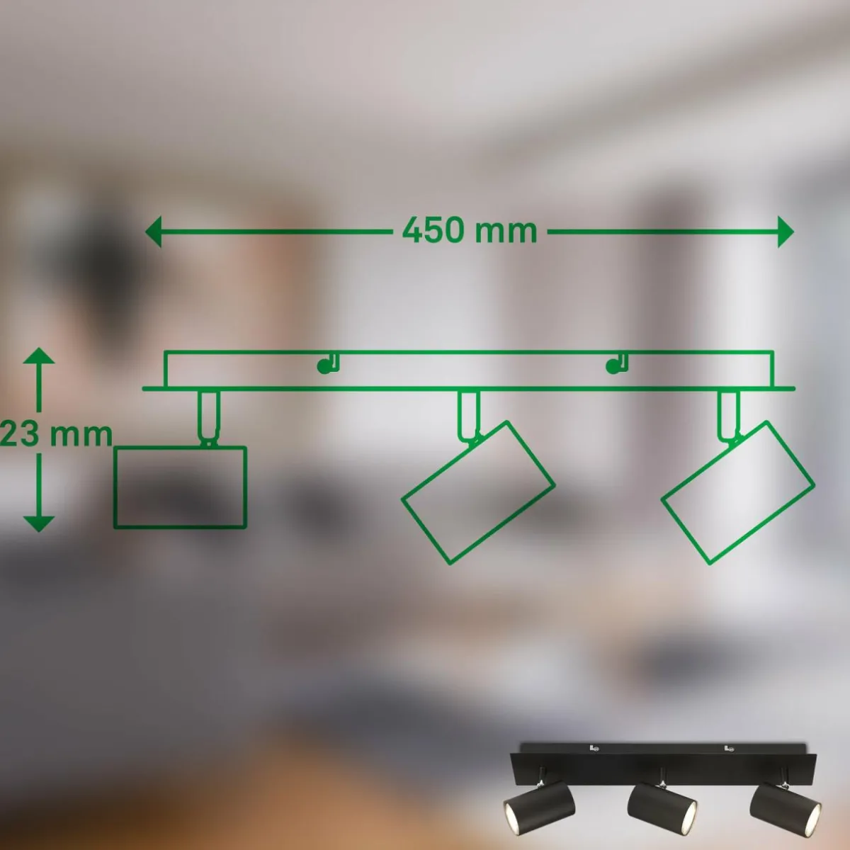 plafonnier_isil_a_noir__lampes_mtal_orientable_1.webp Discount Briloner Plafonnier Isil A, noir, 3 lampes, métal, orientable