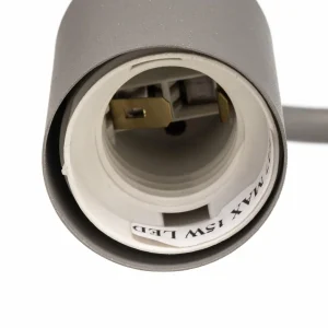 New Lamkur Plafonnier Joiy, étalé, 3 lampes, gris