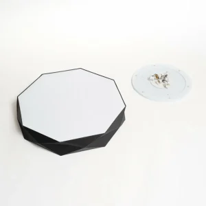 Discount TK Lighting Plafonnier Kantoor New, Ø 88 cm, noir