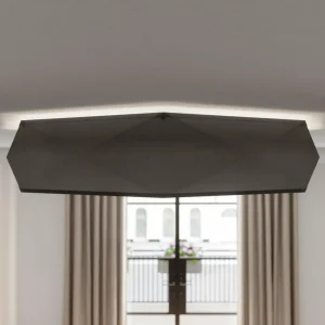 Discount TK Lighting Plafonnier Kantoor New, Ø 88 cm, noir