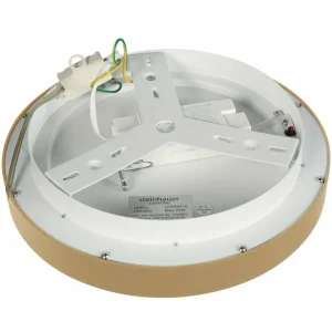 Sale Steinhauer Plafonnier LED Ringlede, doré, hauteur 6 cm, Ø 28 cm