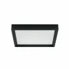 Cheap Linea Light Plafonnier LED Tara Q, 50 x 50 cm, noir, 3.000 K, aluminium