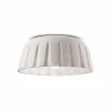 New Ferroluce Plafonnier Madame Gres Céramique, hauteur 17 cm, blanc