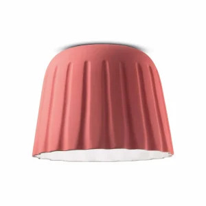Best Ferroluce Plafonnier Madame Gres Céramique hauteur 29 cm, rose