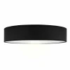 Outlet Smartwares Plafonnier Mia, noir, Ø 60 cm