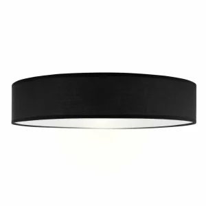Outlet Smartwares Plafonnier Mia, noir, Ø 60 cm