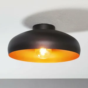 Discount EGLO Plafonnier Mogano en métal, Ø40 cm, noir