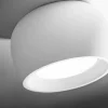 Sale TECNICO by Sforzin Plafonnier Mysia, blanc, plâtre, Ø 11 cm, GX53