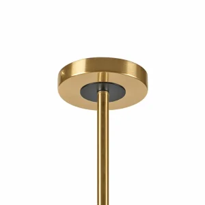 Cheap Lamkur Lighting Plafonnier Natalia, à 8 lampes, verre, or