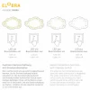 Shop Elobra Plafonnier nuage Escape, orange