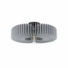 Discount EGLO Plafonnier Palombaia en forme d'éventail, gris