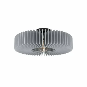 Discount EGLO Plafonnier Palombaia en forme d'éventail, gris