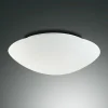 Cheap Fabas Luce Plafonnier Pandora, Ø 25 cm, verre, blanc