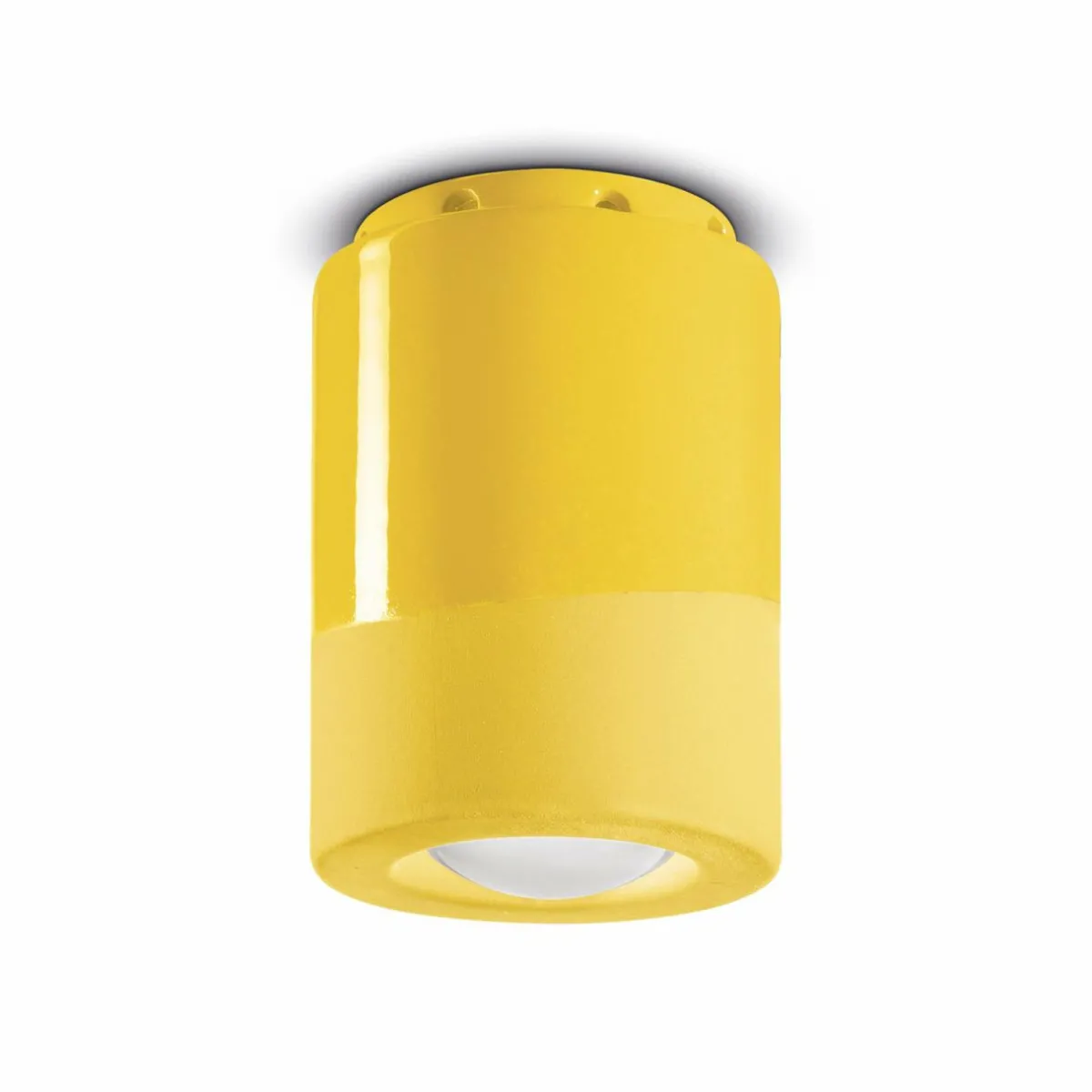 plafonnier_pi_cylindrique___cm_jaune_0-1.webp Online Ferroluce Plafonnier PI, cylindrique, Ø 8,5 cm, jaune