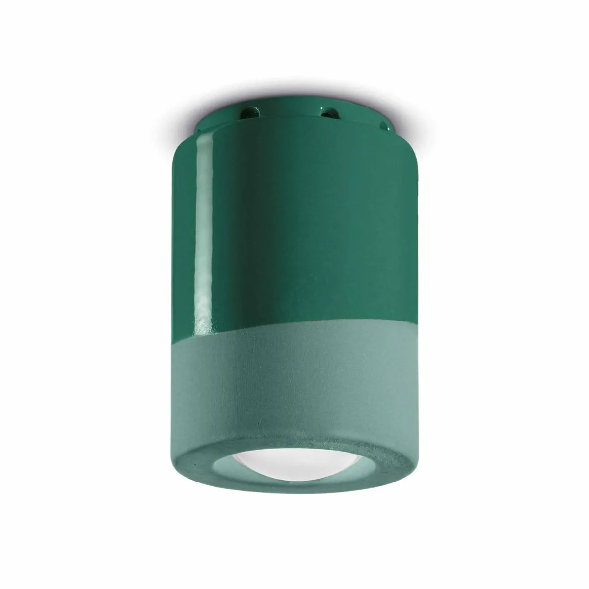 plafonnier_pi_cylindrique__cm_vert_0.webp Hot Ferroluce Plafonnier PI, cylindrique, 8,5 cm, vert