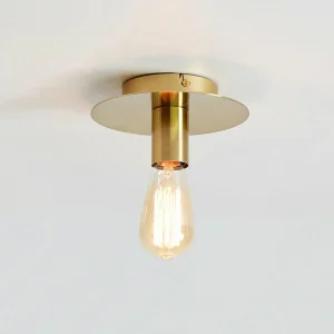 Online Markslöjd Plafonnier Piatto lampe à douille E27 laiton