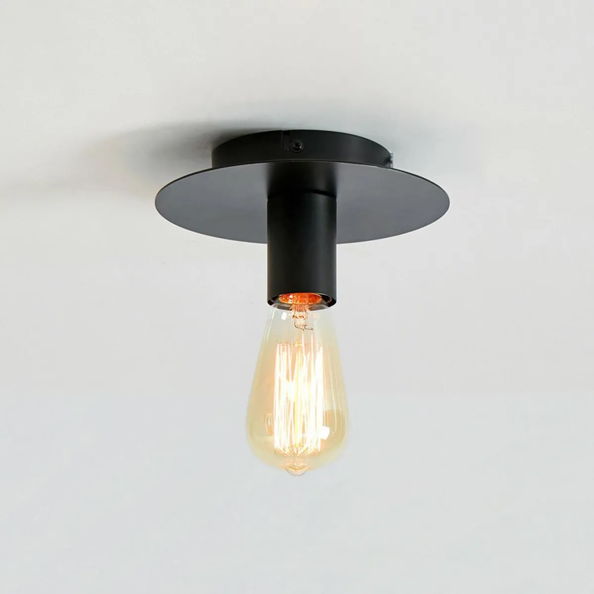 plafonnier_piatto_lampe__douille_e_noir_1.webp Discount Markslöjd Plafonnier Piatto lampe à douille E27 noir