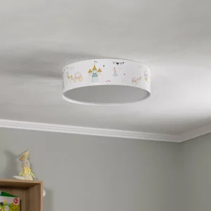 Outlet Euluna Plafonnier pour chambre d’enfant Mathilde, Ø 50 cm