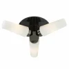 Clearance Markslöjd Plafonnier pour salle de bain Brastad, noir