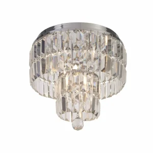 Shop Searchlight Plafonnier pour salle de bain Orion IP44, Ø 34cm
