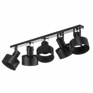 Best Sale SIGMA Plafonnier Rif 5, à 5 lampes, noir