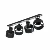 Shop SIGMA Plafonnier Rif 4 à 4 lampes, noir