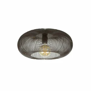 Cheap Zijlstra Plafonnier Rippberg, noir, à 1 lampe