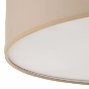 Flash Sale TK Lighting Plafonnier Rondo, beige, métal, Ø 45 cm, E27