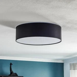 Online TK Lighting Plafonnier Rondo, gris foncé Ø 45 cm