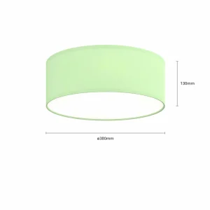 Sale TK Lighting Plafonnier Rondo Kids, Ø 38 cm, vert
