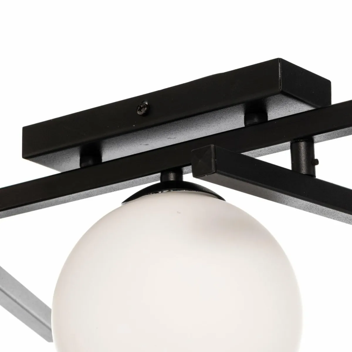 plafonnier_smart_noiropale___lampes_4.webp Best Sale EMIBIG LIGHTING Plafonnier Smart, noir/opale, à 3 lampes
