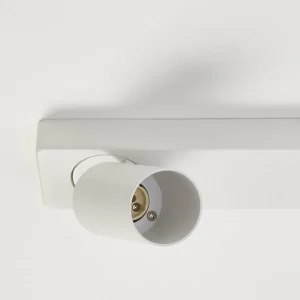 Flash Sale Searchlight Plafonnier Spotlight, blanc, à 2 lampes, aluminium, GU10