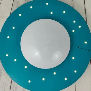 Discount Niermann Standby Plafonnier Starlight avec ciel étoilé, bleu