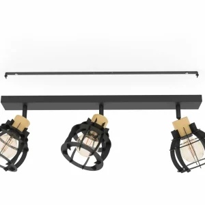 Discount EGLO Plafonnier Stillington 1, à 3 lampes