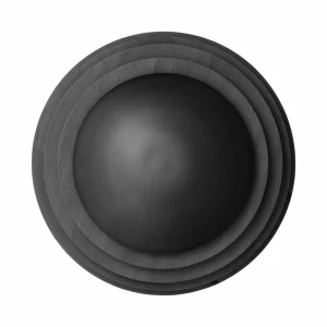 Outlet Eco-Light Plafonnier Twist, hêtre, noir, Ø 42 cm
