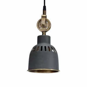 Hot PR Home Cleveland suspension 14 cm gris/laiton