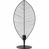 Best PR Home Elm lampe à poser forme de feuille, H58 cm