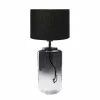 Best PR Home Gunnie lampe à poser, verre noir/clair