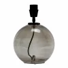 Sale PR Home Jonna lampe Ø 25 cm verre fumé/noir