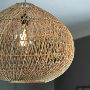 Flash Sale PR Home Karen Suspension Abat-jour en rotin Ø 70 cm