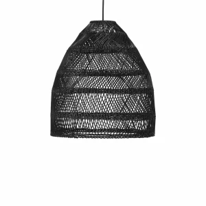 New PR Home Maja suspension rotin noir, Ø 53 cm