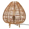 Store PR Home Nana lampe à poser en rotin naturel