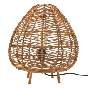 Store PR Home Nana lampe à poser en rotin naturel