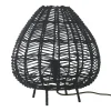 Fashion PR Home Nana lampe à poser en rotin noir