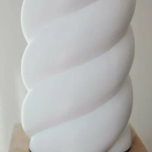 New PR Home Spin lampe Ø 35 cm blanc/lin naturel