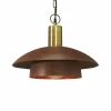 New PR Home Suspension Bolton, Ø 45 cm, couleur rouille, métal